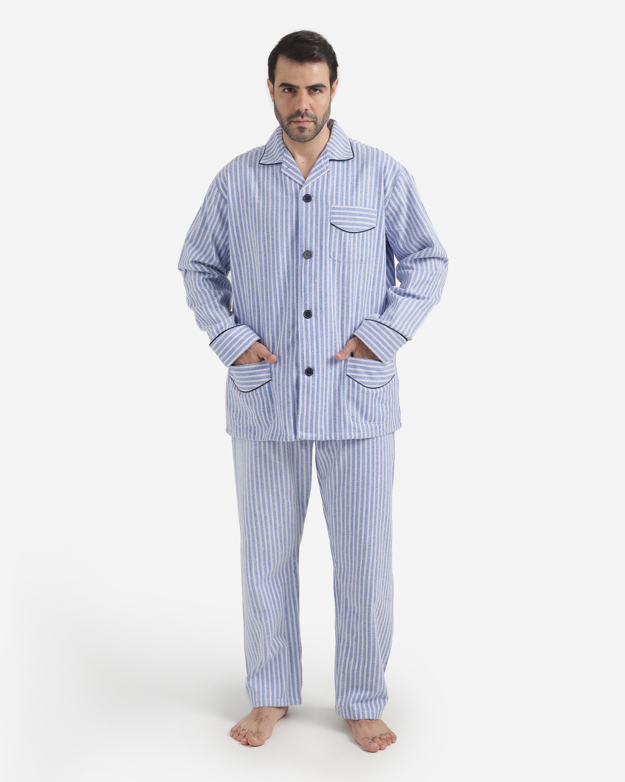 بيجاما كلاسيك كاستور مقلم