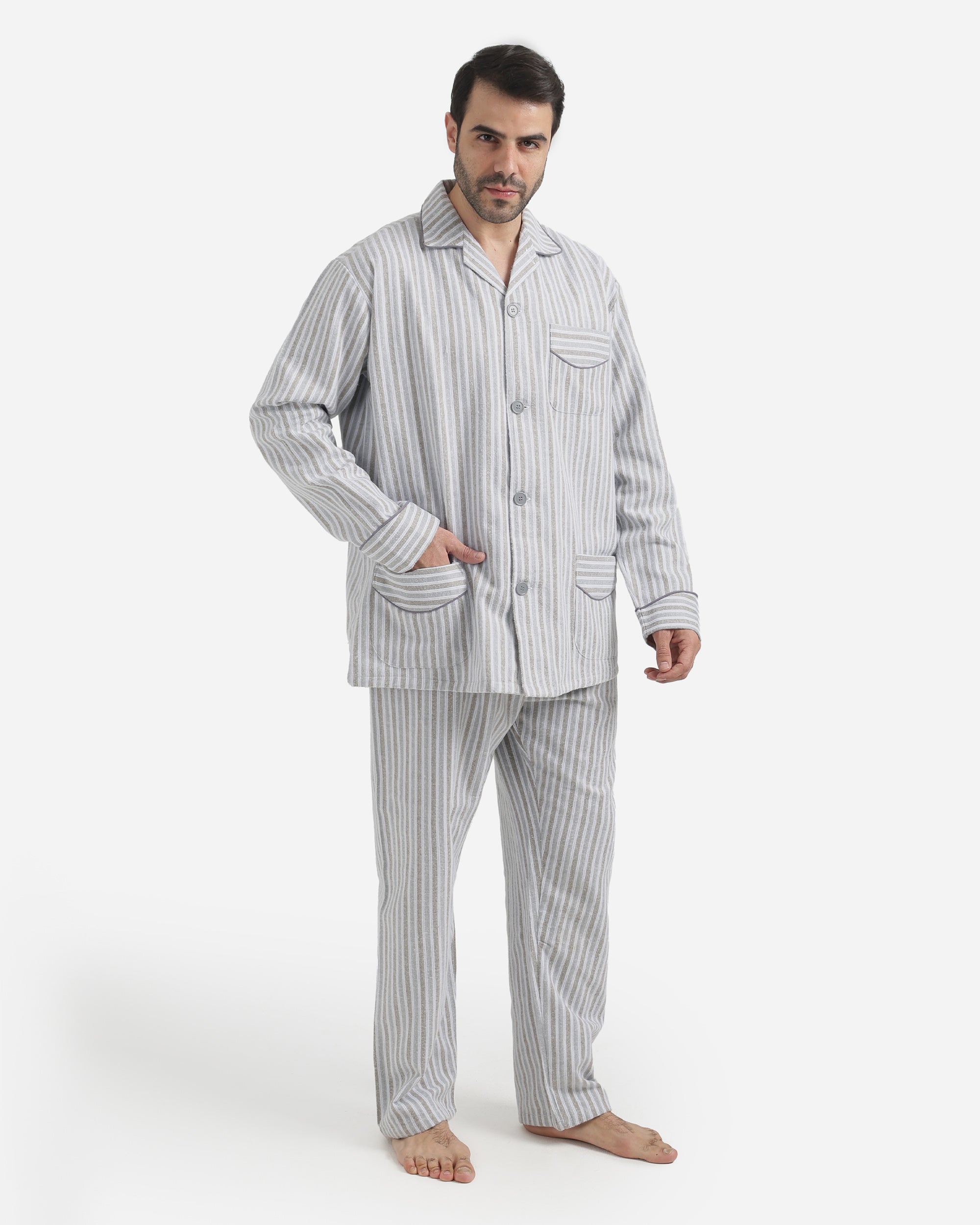 بيجاما كلاسيك كاستور مقلم