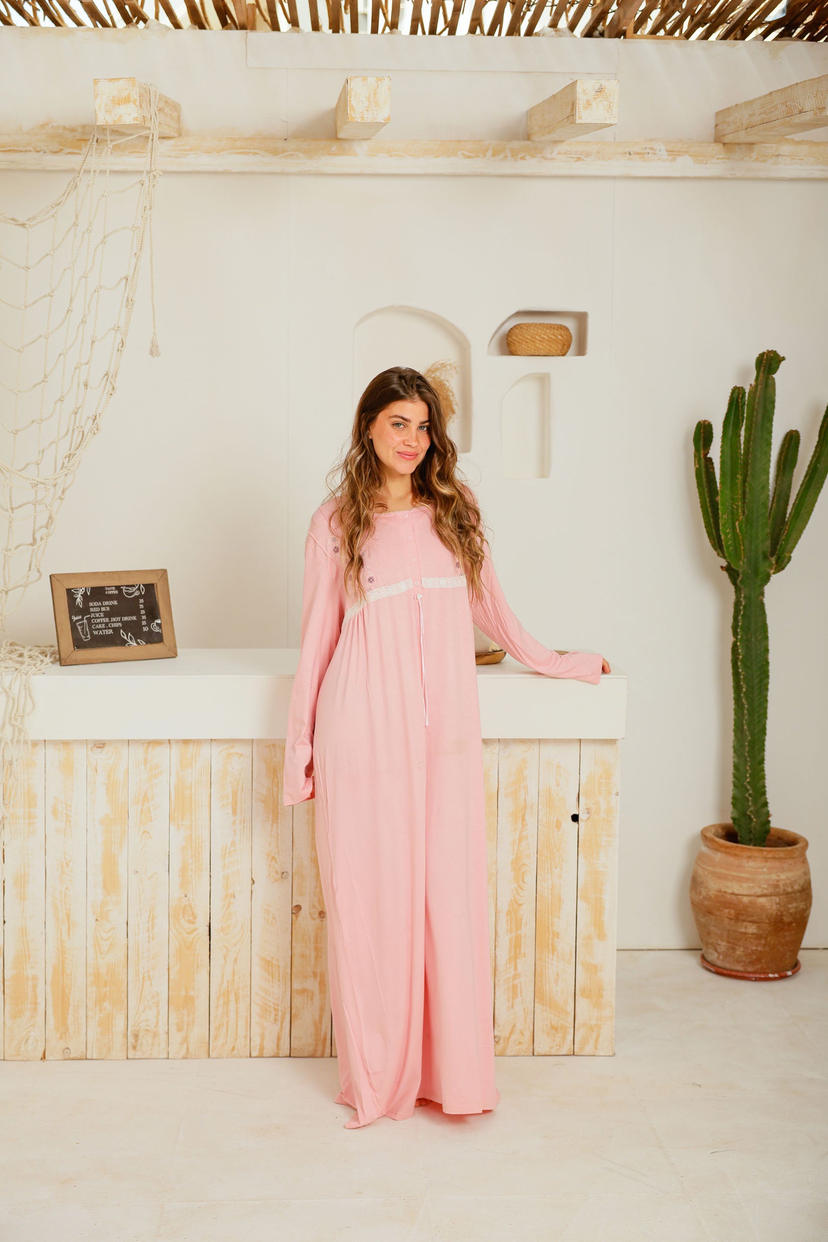 قميص فسكوز ليكرا كم