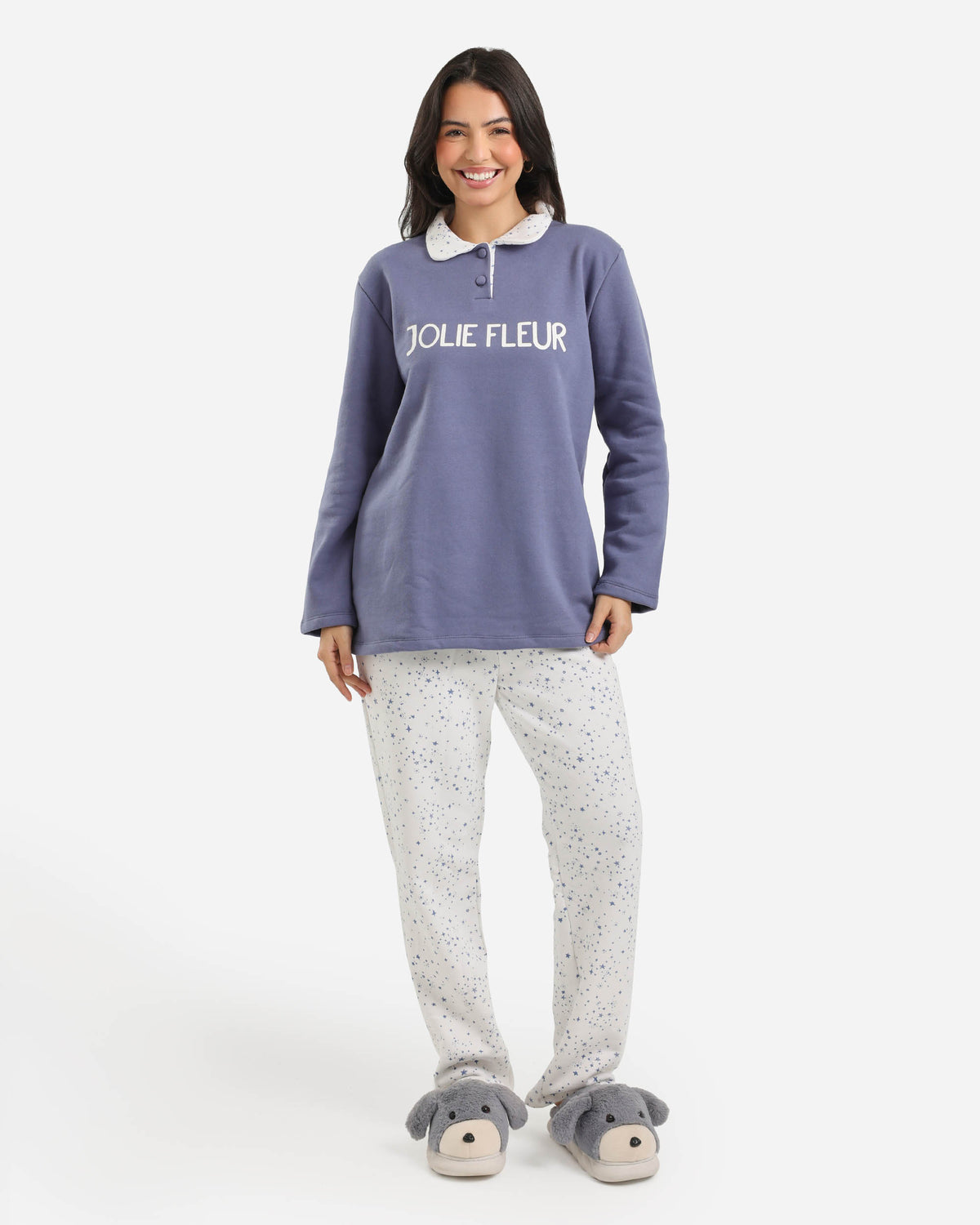 بيجاما ميلتون بندا وزراير JOLIE FLEUR