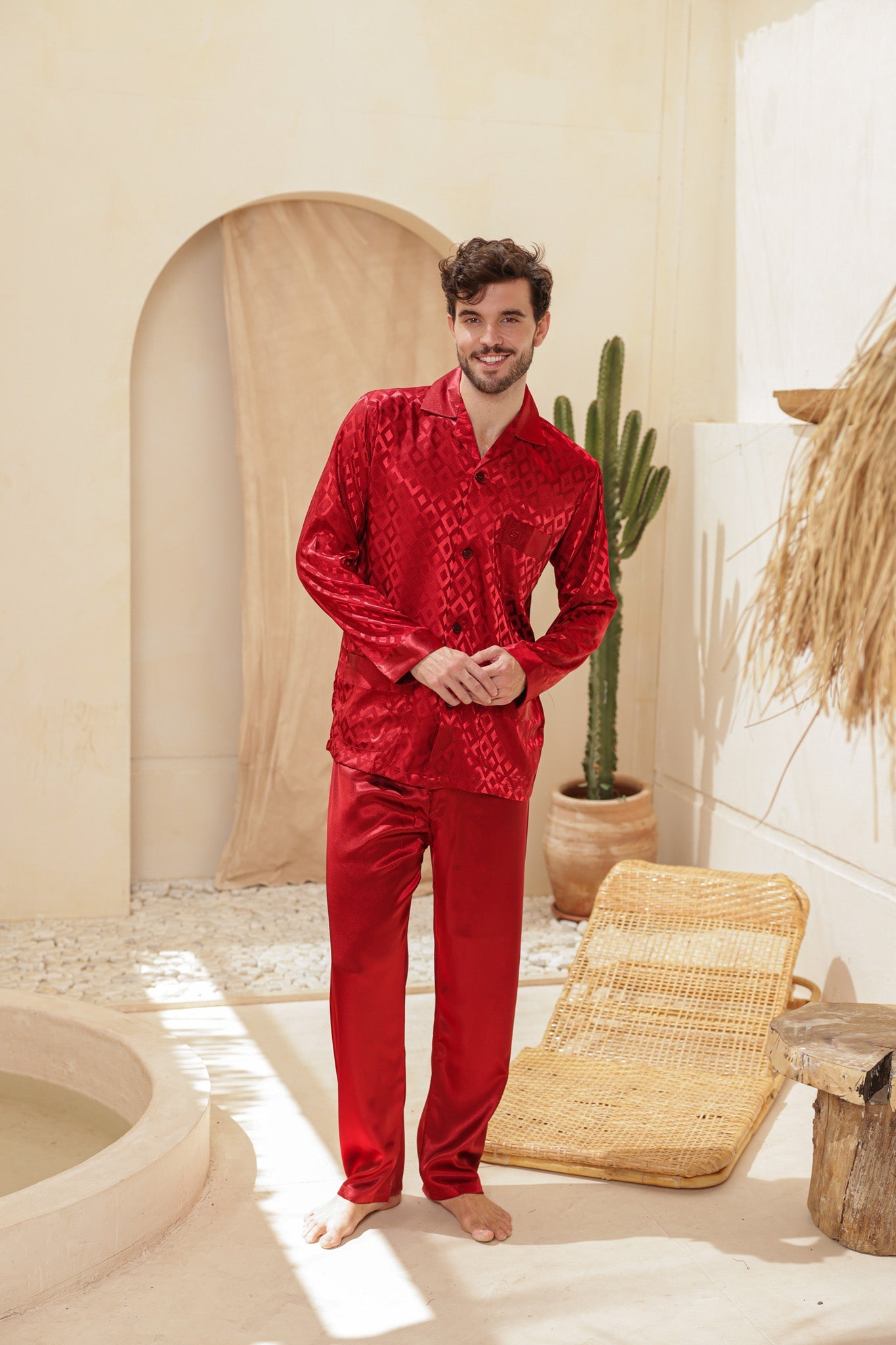 بيجاما ستان جاكار ساده