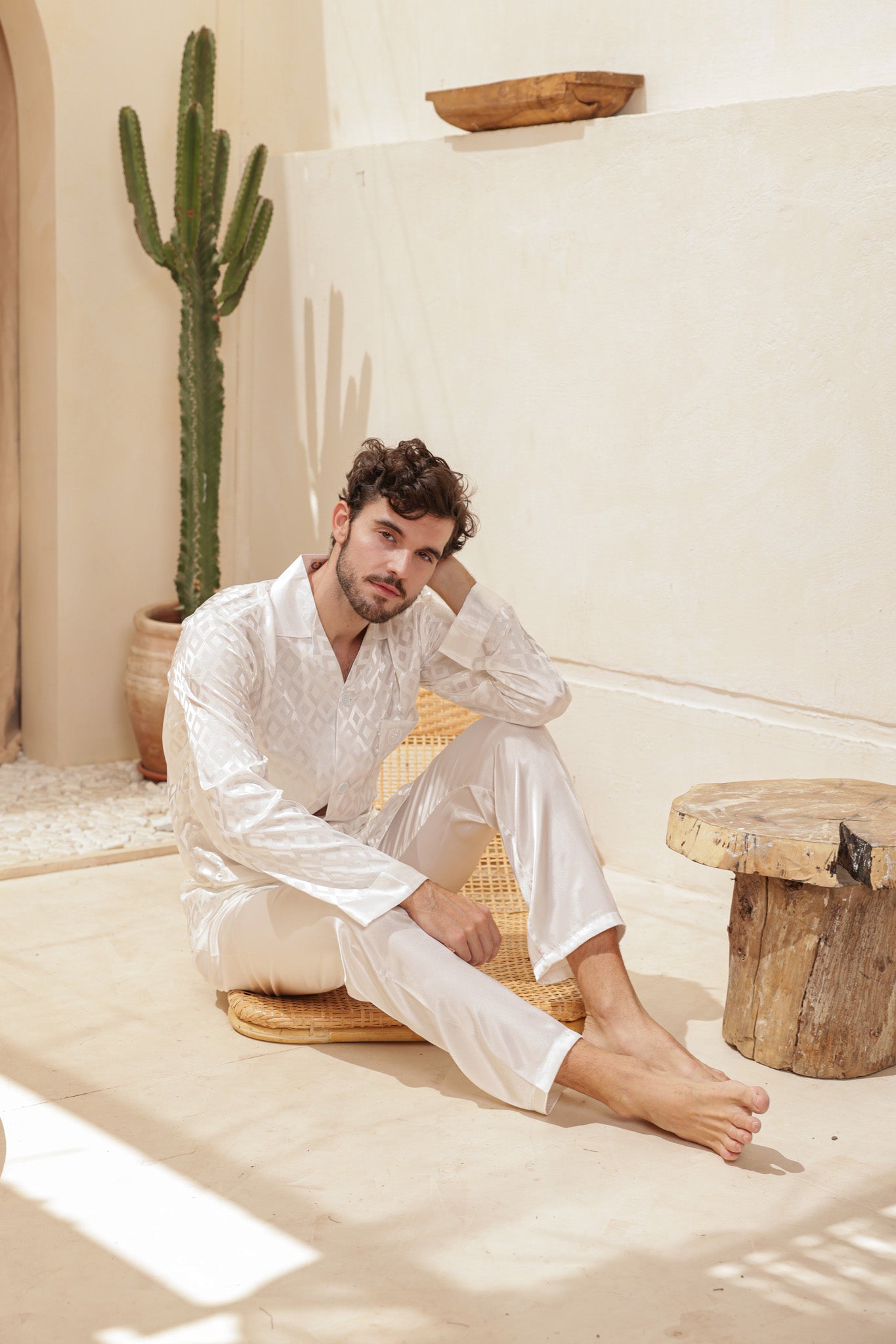 بيجاما ستان جاكار ساده