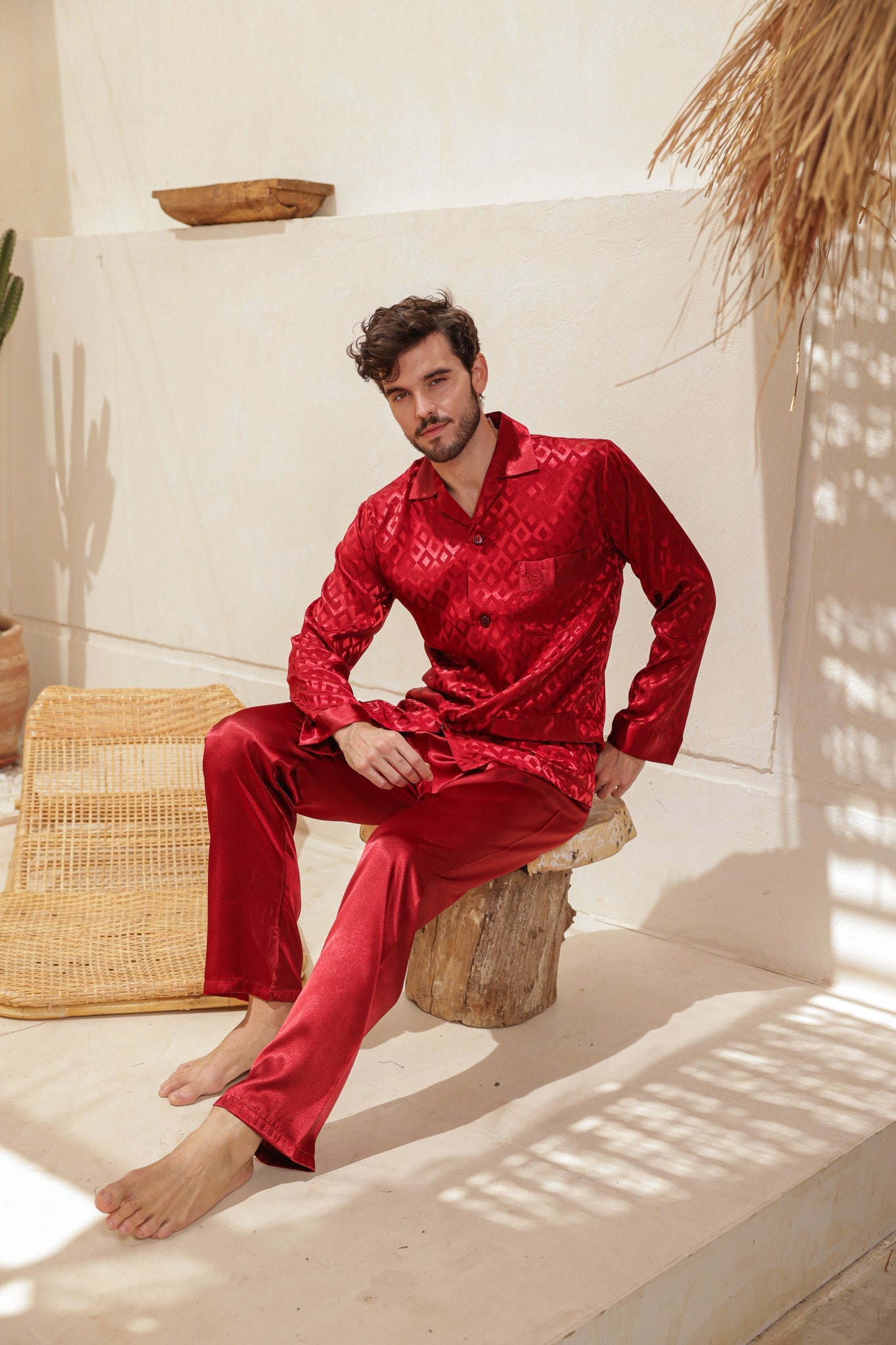 بيجاما ستان جاكار ساده