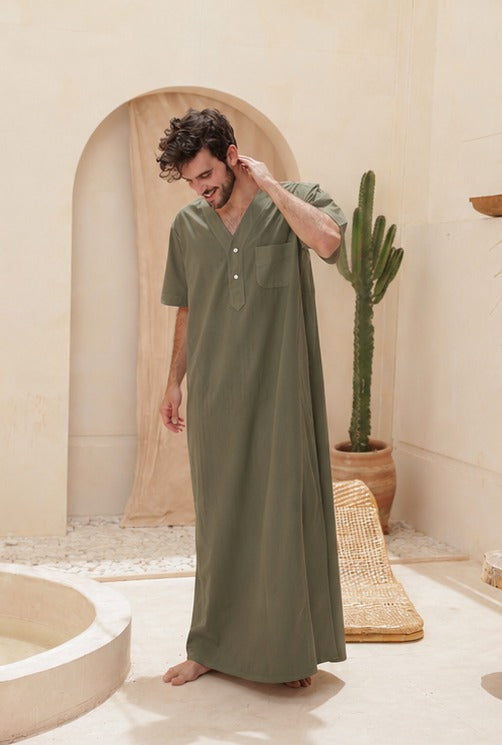 جلباب سلاحي ساده